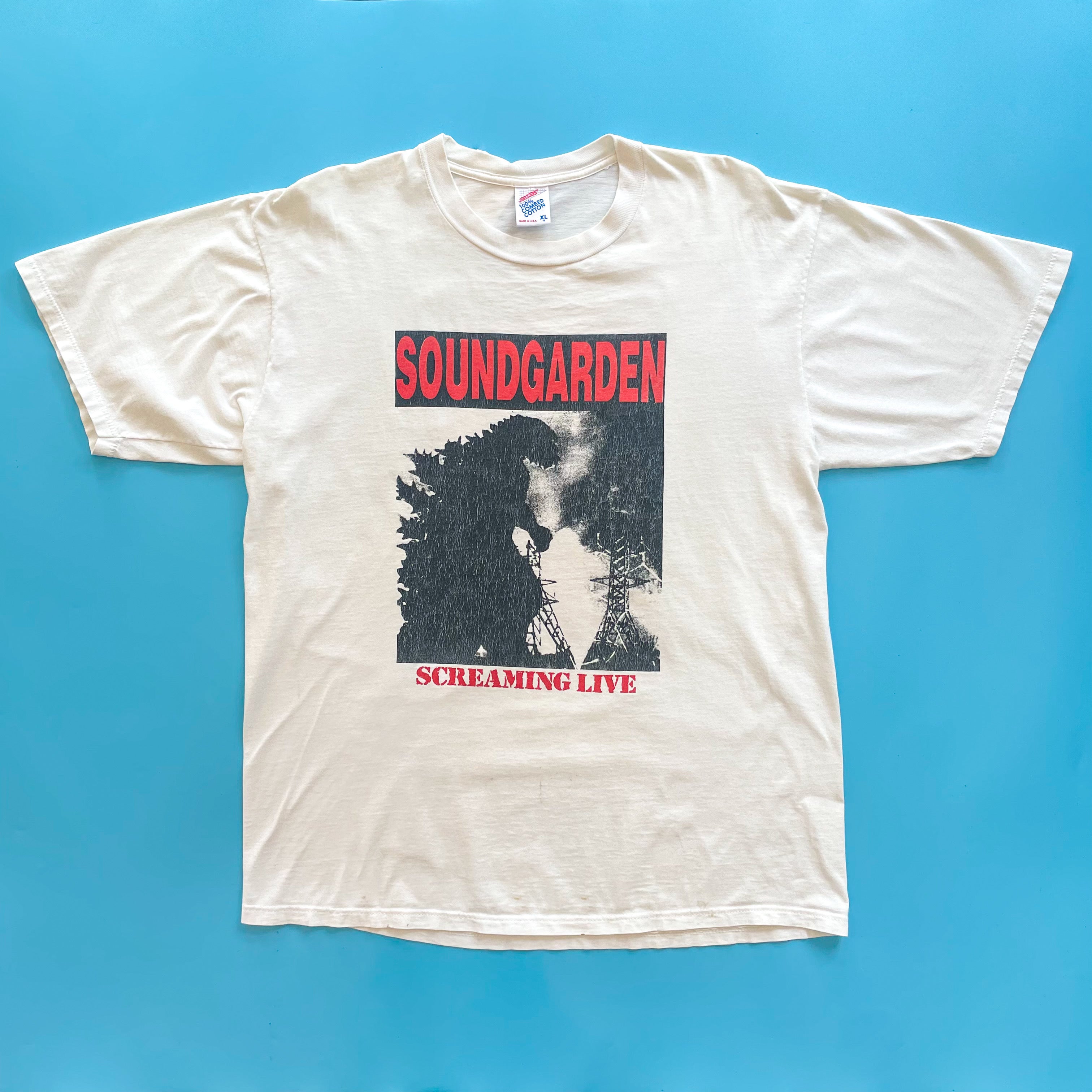 1988 Soundgarden Screaming Live T Shirt – dittovintage