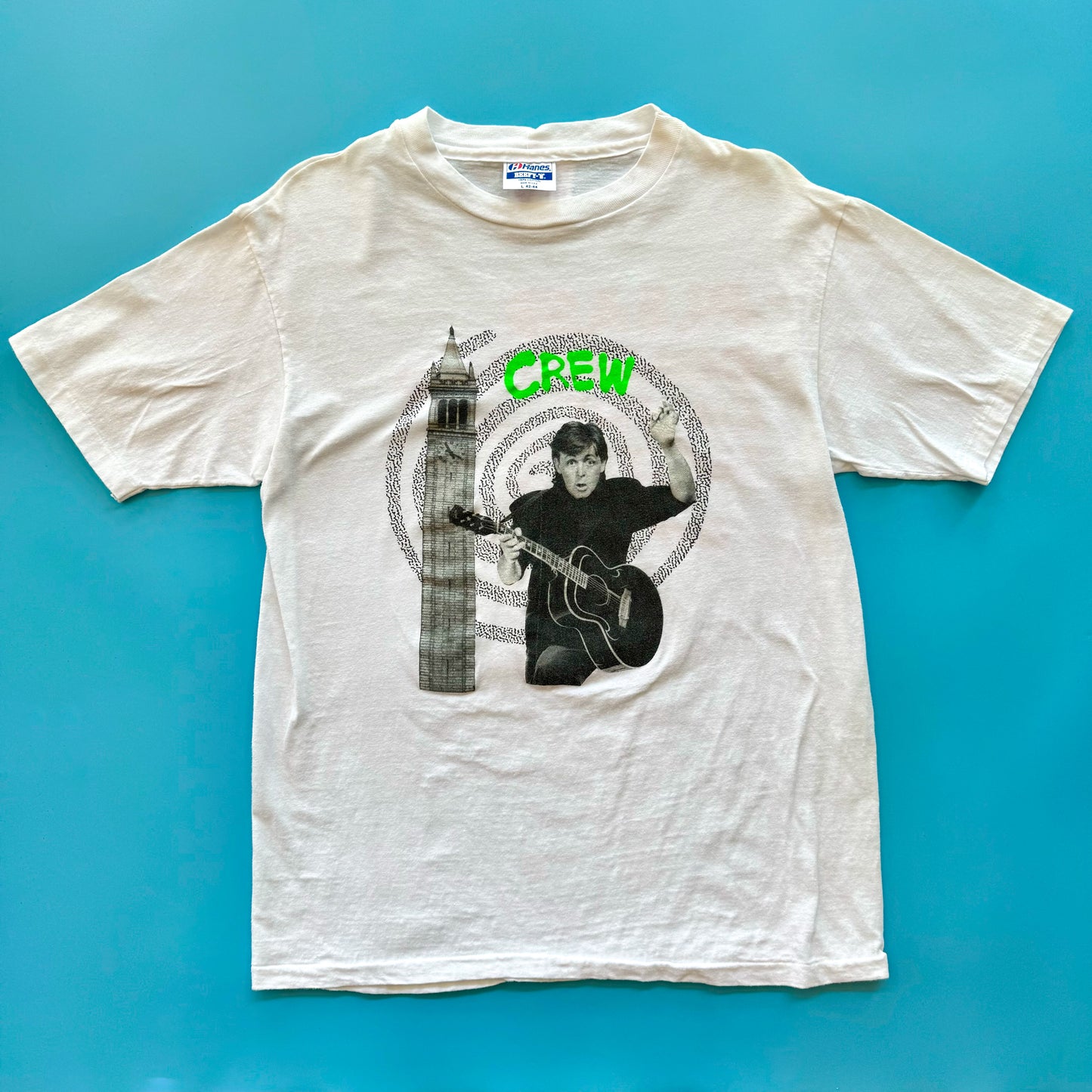 1990 Paul McCartney in Berkeley "Crew" T Shirt