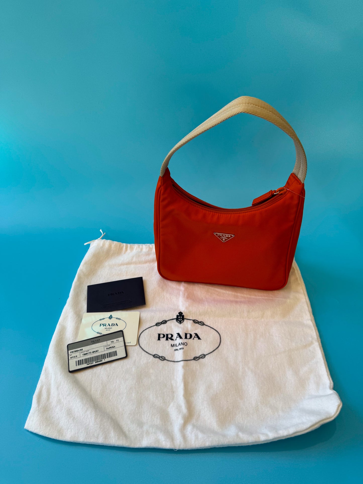 2000 PRADA Deadstock Nylon Tessuto Sport Mini Bag