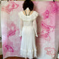 70s Gunne Sax by Jessica Cotton Gauze Peasant Dress