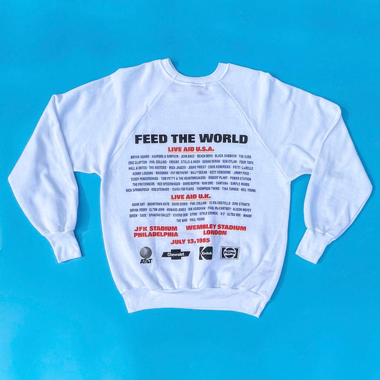 1985 Live Aid Concert Crewneck