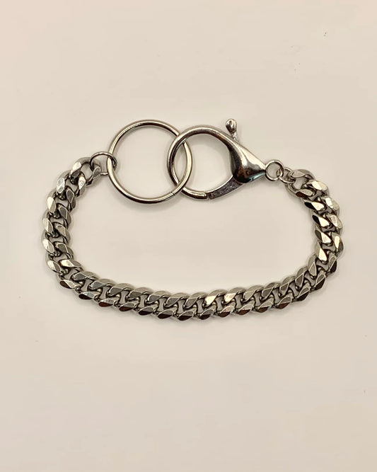 Shop Journal Chunky Cuban Chain Steel Bracelet