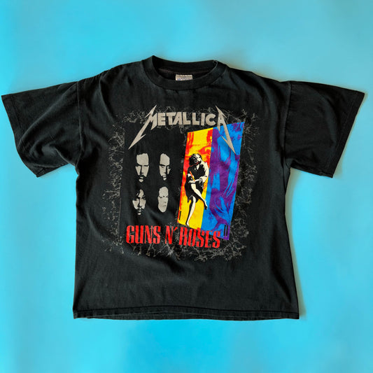 1992 Metallica/ Guns N’ Roses Tour T Shirt