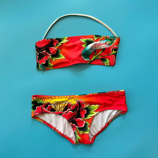 Y2K Ed Hardy Bikini