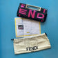 2007 FENDI Crossword Clutch