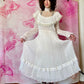 70s Gunne Sax by Jessica Cotton Gauze Peasant Dress