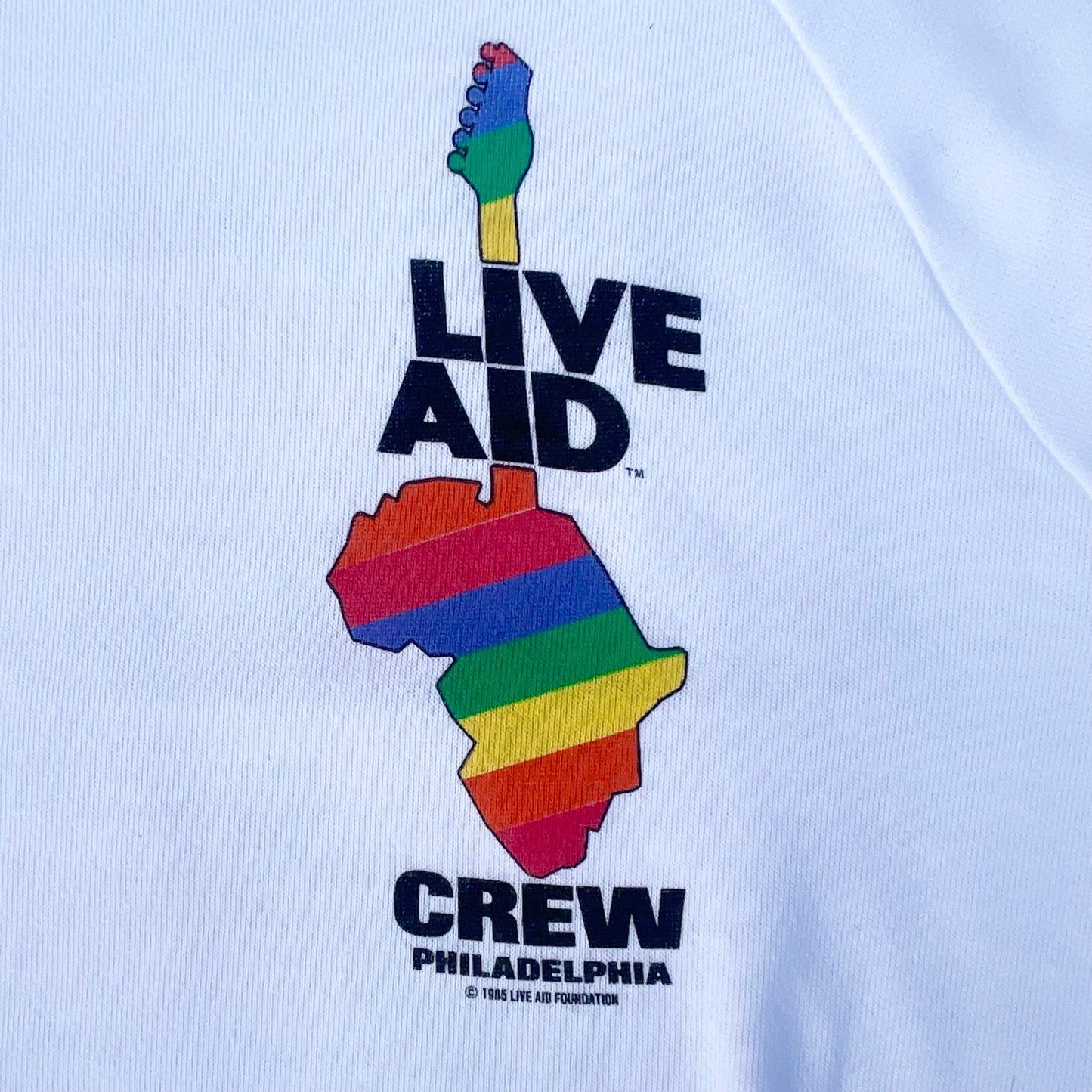 1985 Live Aid Concert Crewneck