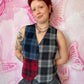 90s Flannel Vest