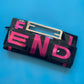 2007 FENDI Crossword Clutch