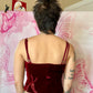 00s Betsey Johnson Velvet Cami