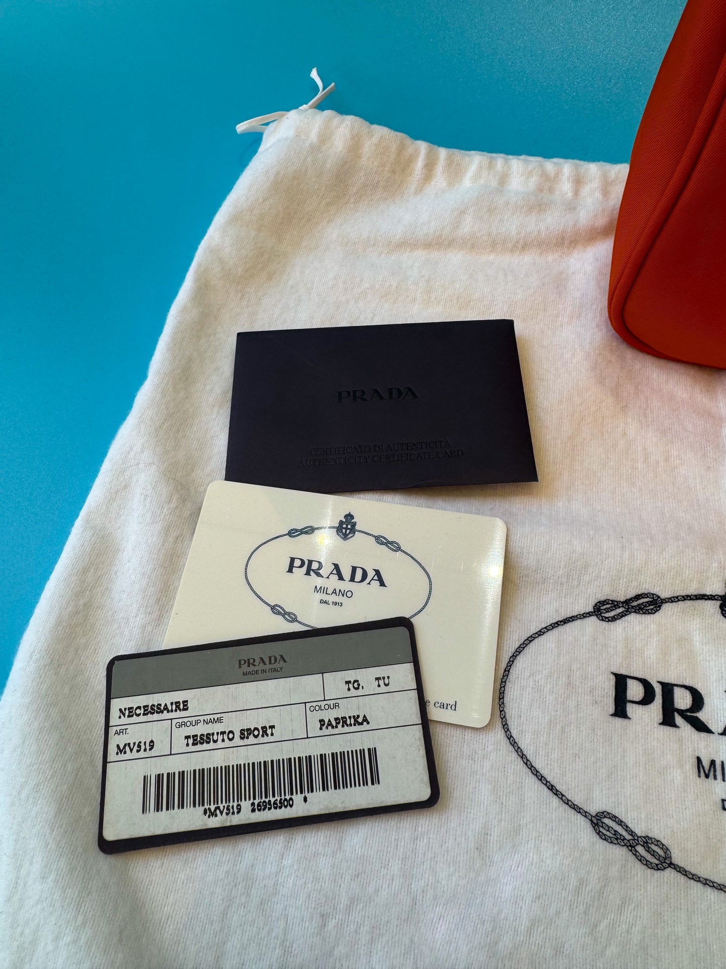 2000 PRADA Deadstock Nylon Tessuto Sport Mini Bag