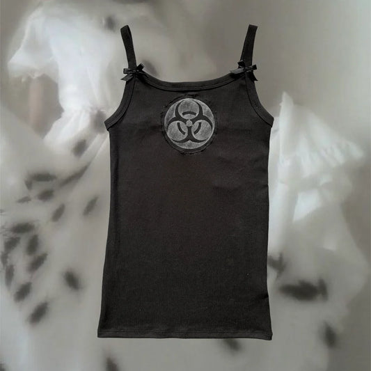 Cleo Violet Biohazard Bow Tank