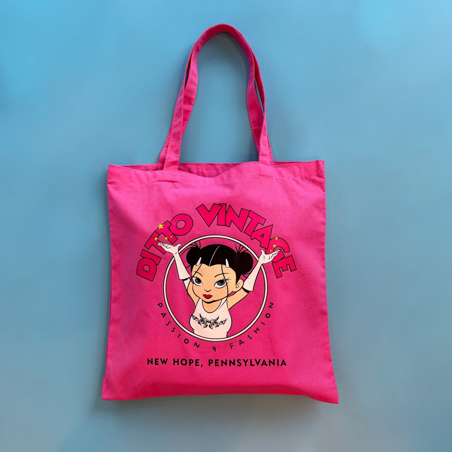 Ditto Vintage Logo Tote