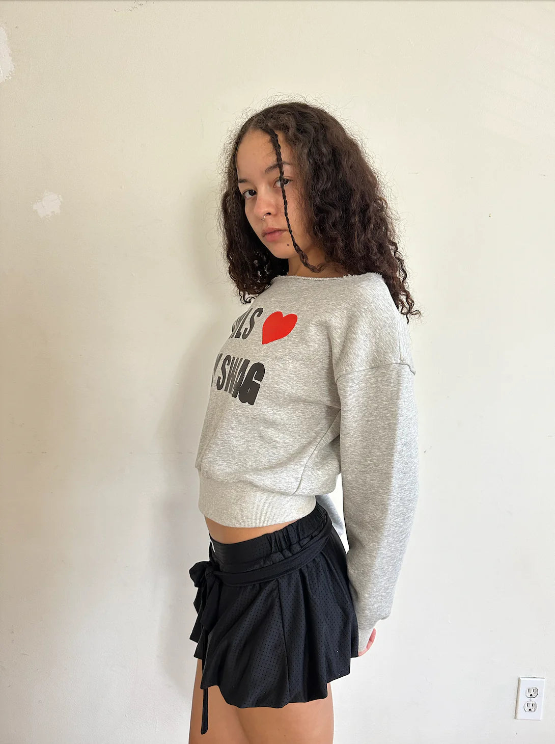 εϊз COMING SOON εϊз Blondita Shop Girls <3 My Swag Off Shoulder Sweatshirt