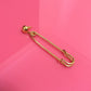 Shop Journal Safety Pin Post Single Earring