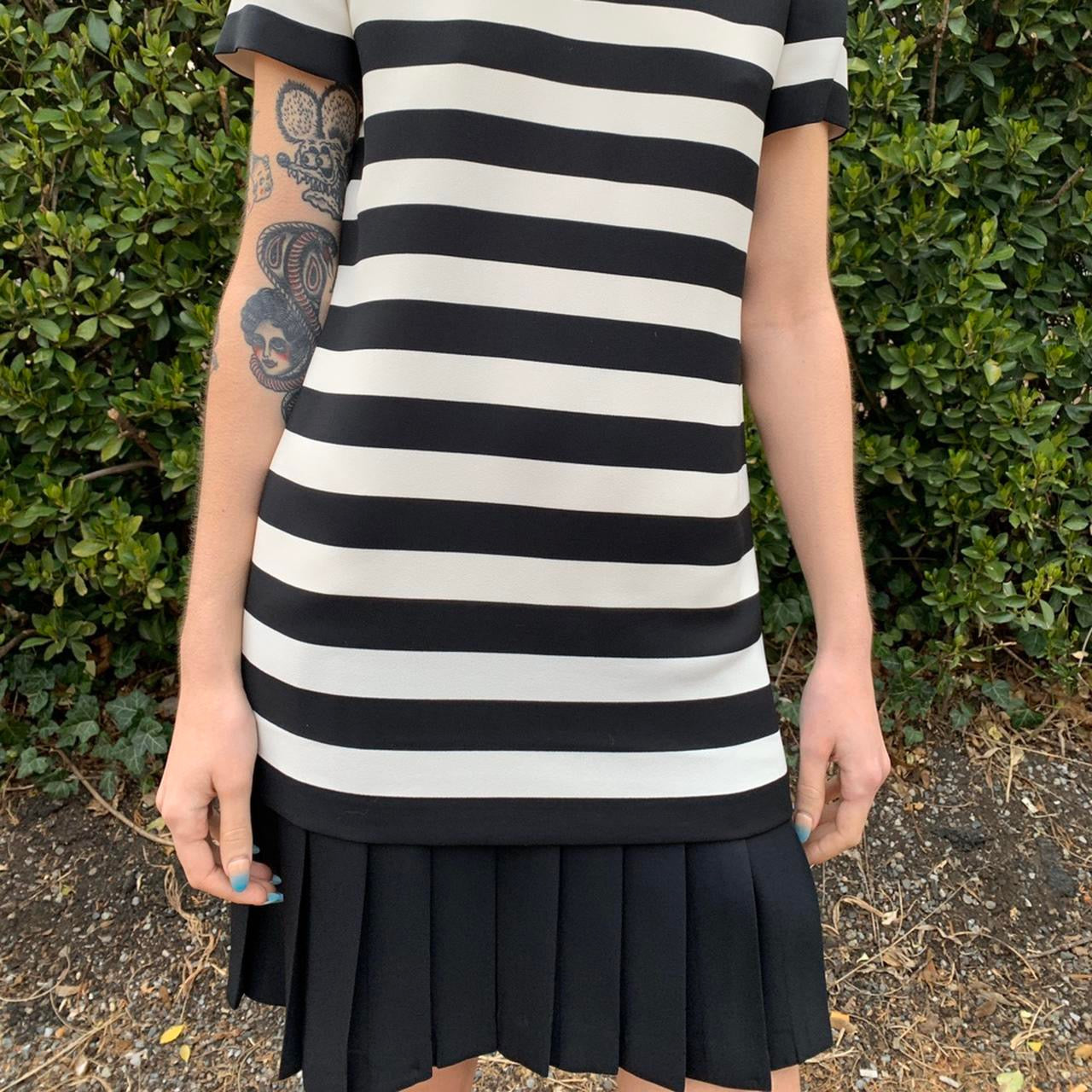 90s Classic Stripe Mini Dress